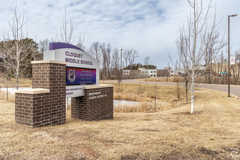 Cloquet Middle School is located in Cloquet, MN.