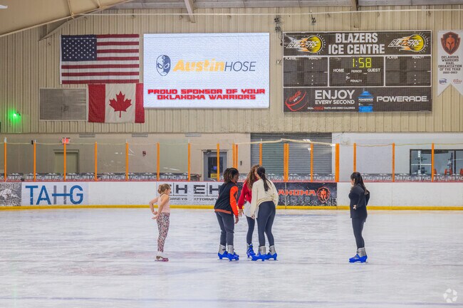 Residents of Valley Brook-Crossroads can go to Blazers Ice Centre to beat the summer heat.