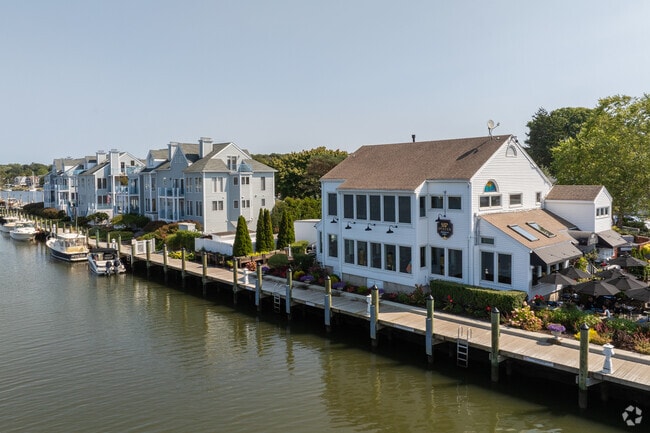 Waterfront properties are in no short supply in the West Mystic area.