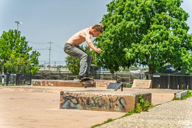 Foster skaters use the Ranney Skate Park daily.