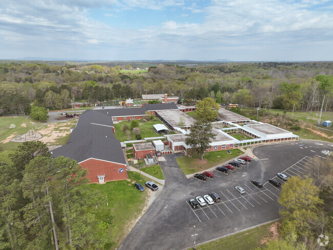 A view of the campus at Battleground Elementary School.