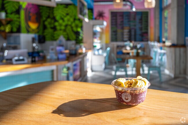 Playa Bowls has a location in North Chevy Chase, with exceptional acai bowls.