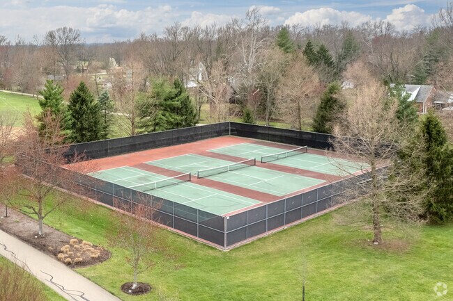 Guests can play a doubles match at Juilfs Park Tennis Courts.