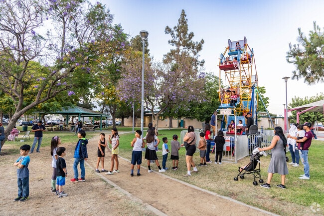 Kids can take a ride before the movie starts at Azusa's Movies in the Park.