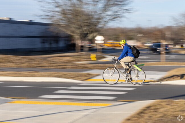 The newly constructed FDR Blvd. in California makes traveling by bike much safer.