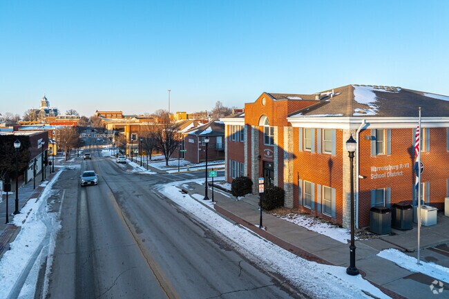 Families in town can send their children to schools within the Warrensburg R-VI School District.