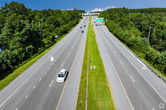 Highway 540 and 64 are the main roads that run through Apex.