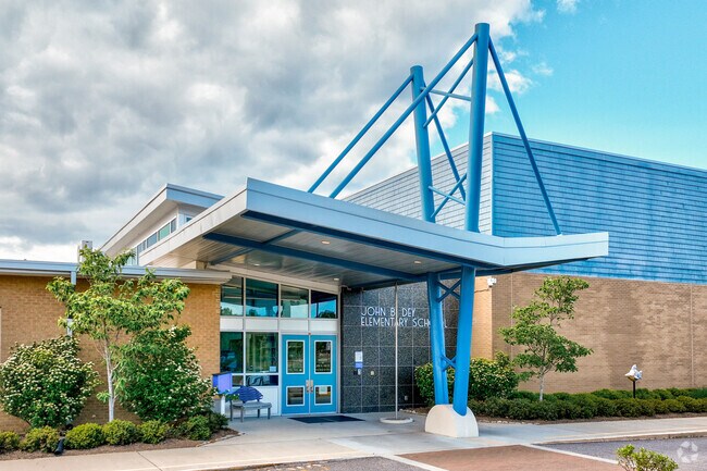 John B Dey Elementary School in the Bayfront neighborhood of coastal Virginia Beach.