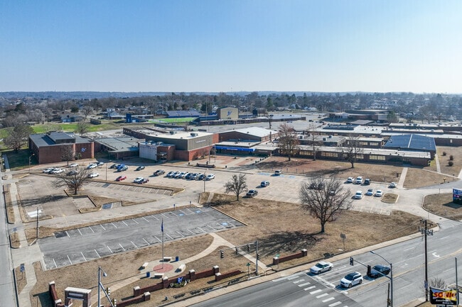 Sapulpa High School is located East of downtown Sapulpa.