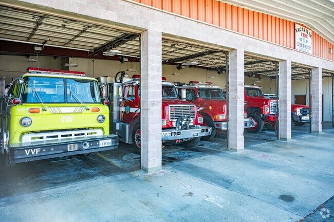 Vacaville Fire Protection Station 65 is well equipped to protect Elmira.