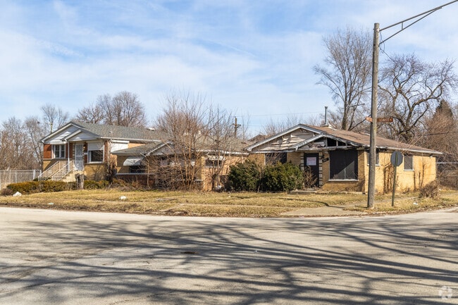 Harvey features mostly single-story bungalow homes.