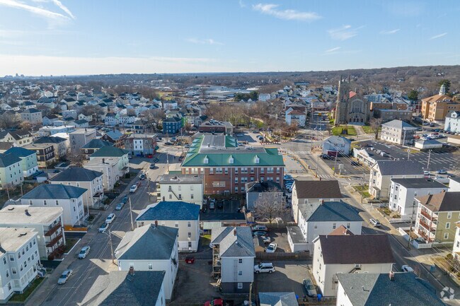 Alternate view of Ella Risk Elementary School in Central Falls, RI.
