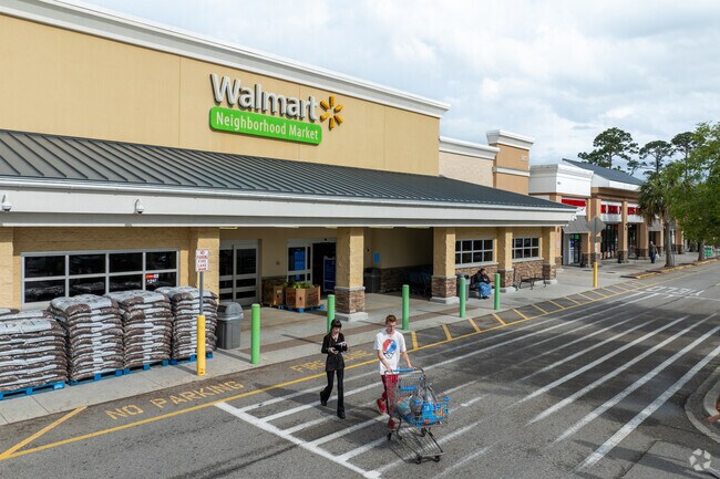 Groves families visit the nearby Walmart for many of their grocery needs.