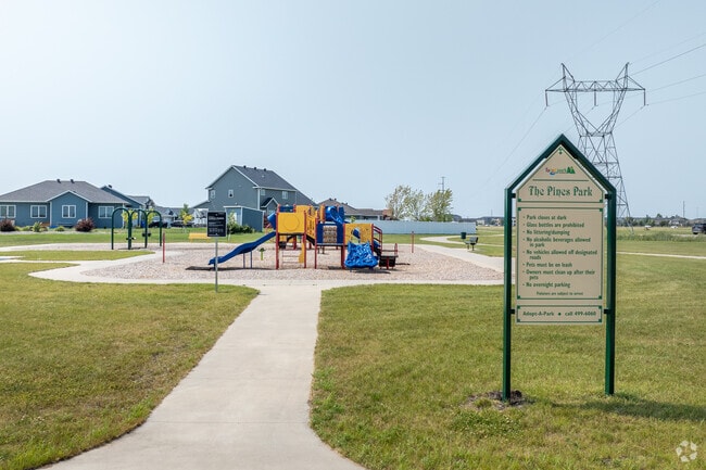 Take a breath of fresh air at The Pines Park in Fargo.