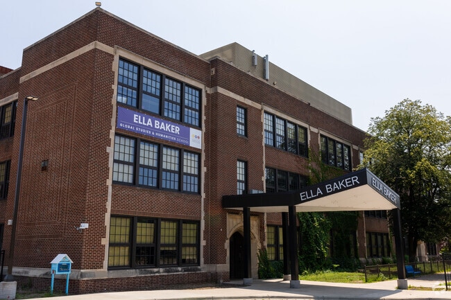Ella Baker Global Studies and Humanities Magnet School is in the Lowry Hill East neighborhood.