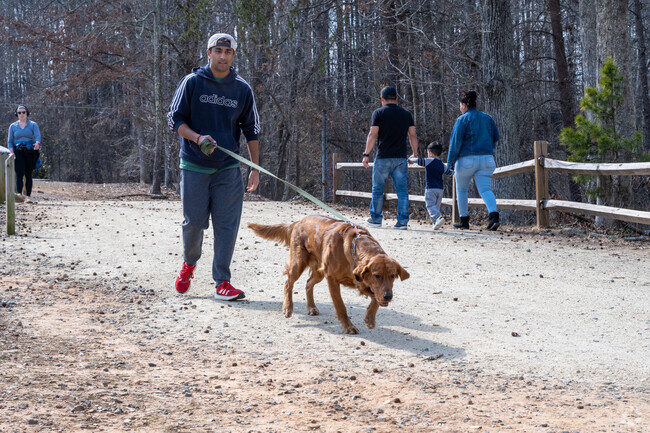 You and your favorite canine can enjoy the extensive walking trails at Salem Lake Park.