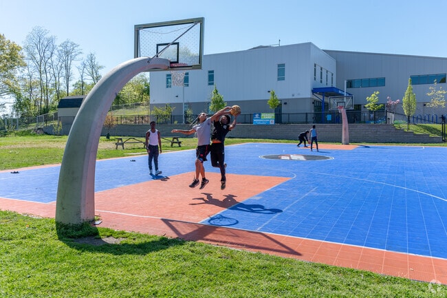 B.J. Brown Park is a popular for its modern basketball fields in Brooklawn-St. Vincent.