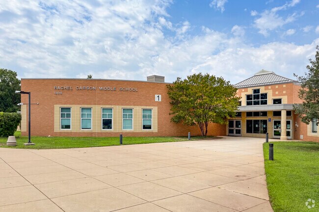 Rachel Carson Middle provides education to the students of McNair.