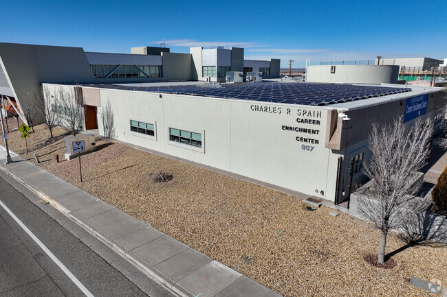 South view at Early College Academy.