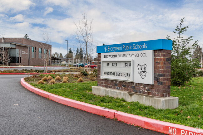Ellsworth Elementary School uses its marquee to keep the community informed.