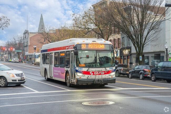 Locals in Downtown Pottstown can easily find transportation through Septa or Take Part Buses.