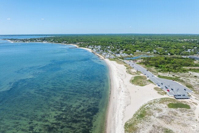 Beaches stretch for miles along the coastline of Hyannis.