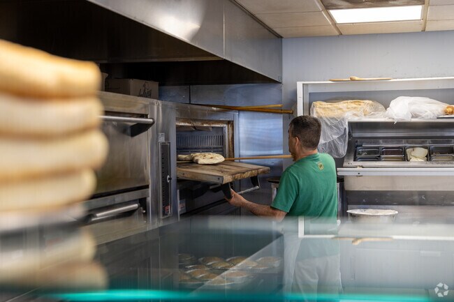 Oven fired pizza is a local favorite at Mia’s Pizza & Café.