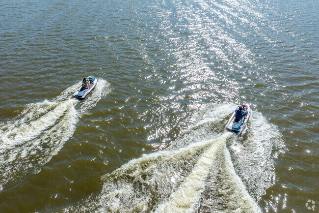 Warm Spring residents can enjoy Lake Elsinore's water activities, such as jet skiing.
