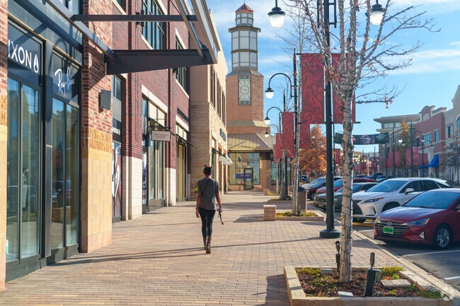 Stroll along the Boulevard at Southlands Shopping Center.