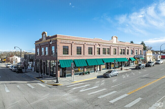 Downtown Glenrock hosts a small collection of quaint shops and restaurants.