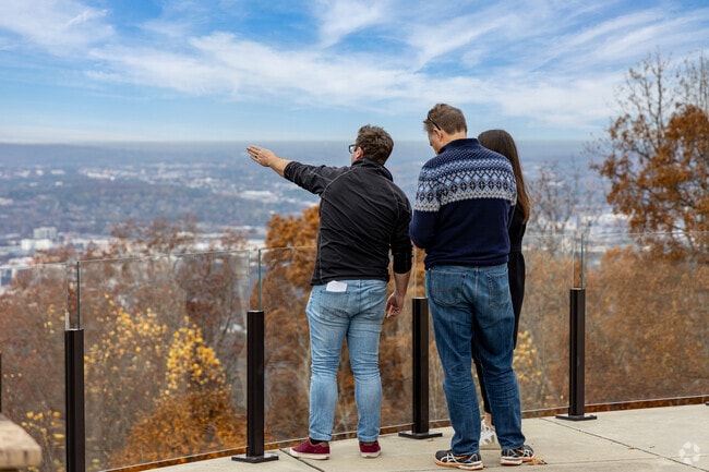 Take in the view from atop Burritt on the Mountain in Monte Sano.