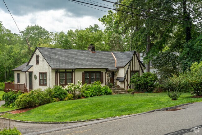Classic tudor homes can be found across Chappaqua, NY.