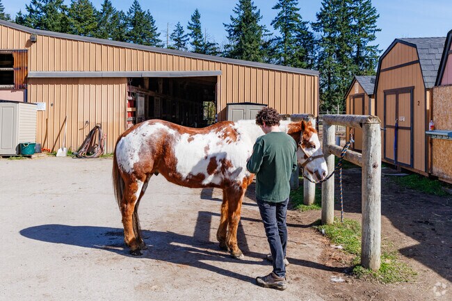 The High Point Equestrian Center offers many horse services such as boarding and lessons.