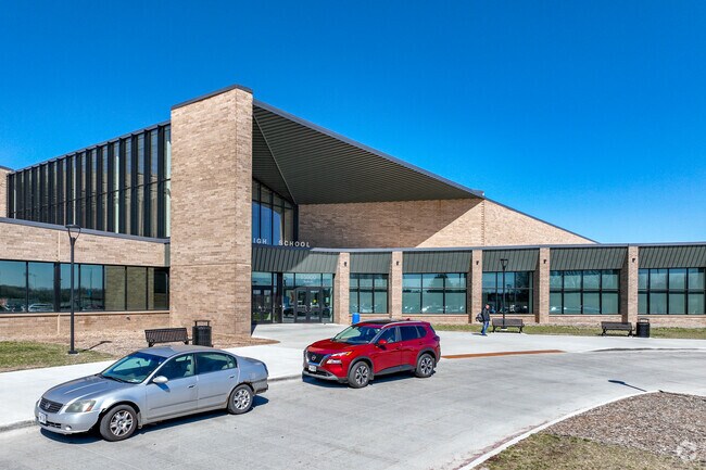 Omaha Westview High School is a newly built facility located in the Elkhorn area.