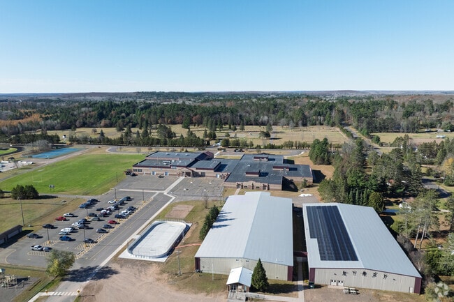 Hayward Middle School is located adjacent to the Hayward Sports Complex.