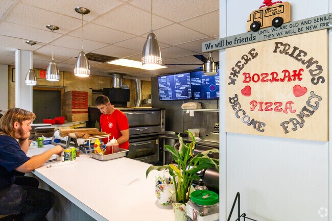 If you need a friend of just a delicious meal, Bozrah Pizza has you covered.