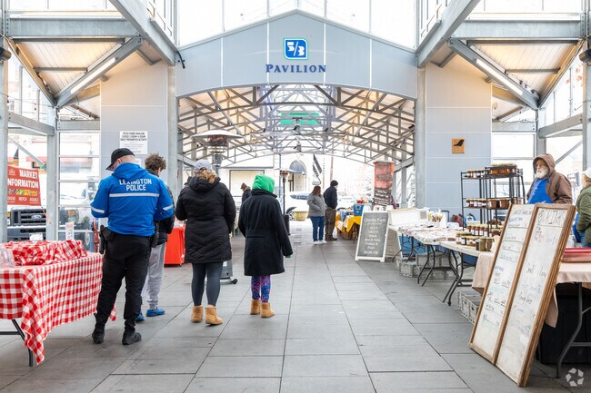 The Lexington Farmer's Market is a popular Saturday morning destination for Gratz Park shoppers.