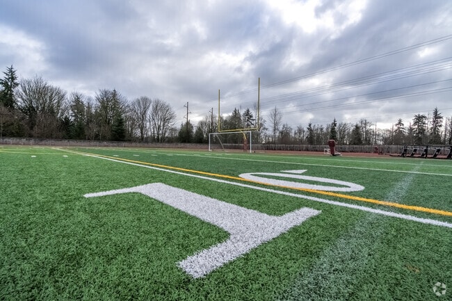 Cavelero Mid High School football field.