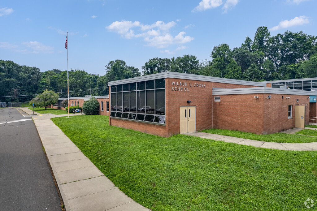 Wilbur L. Cross Elementary School serves students in the Reservoir-Whiskey Hill neighborhood.