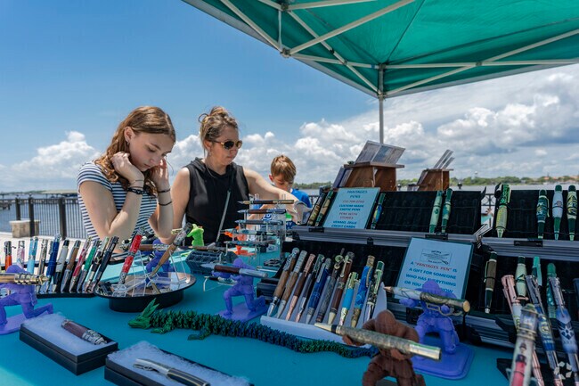 Take home a piece of handmade jewelry from the 50th Annual Art in the Park.