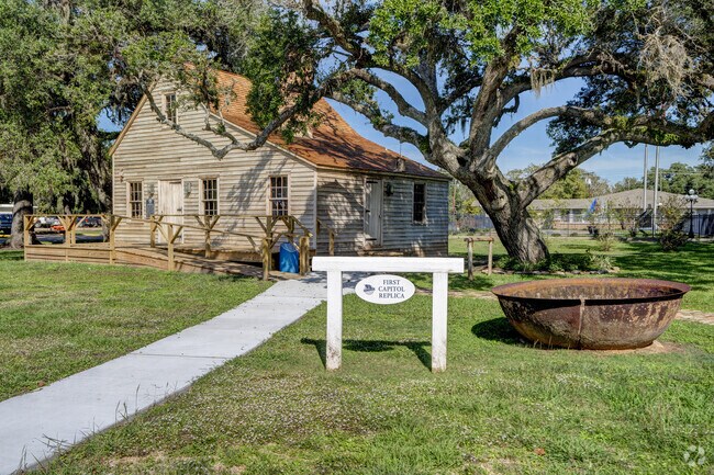 West Columbia's historical significance is evident in landmarks like the First Capitol building.