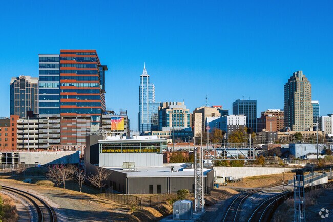 Downtown Raleigh is around a 45 miles northeast on Route 1.
