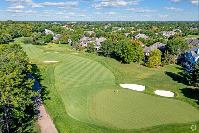 View of the beautiful Bear Path Golf Course located in Eden Prairie, MN.