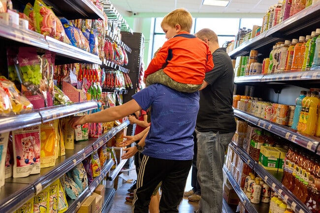 Joy Market in Strong offers Asian cuisine and goods.