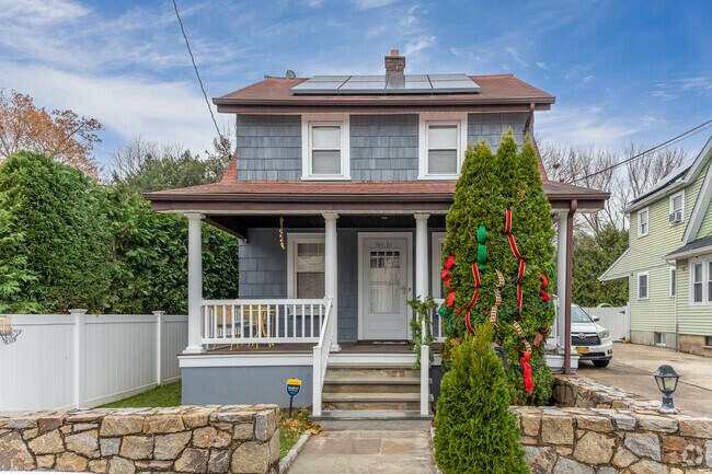 Classic 20th-century homes, such as this Bungalow, are common in Port Chester.