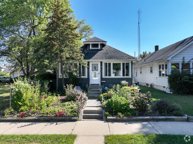 Bungalows with decorative landscaping bring charm to Kennedy Park.