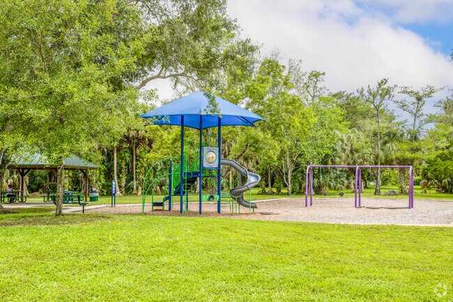 The playground at Jaycee Park.
