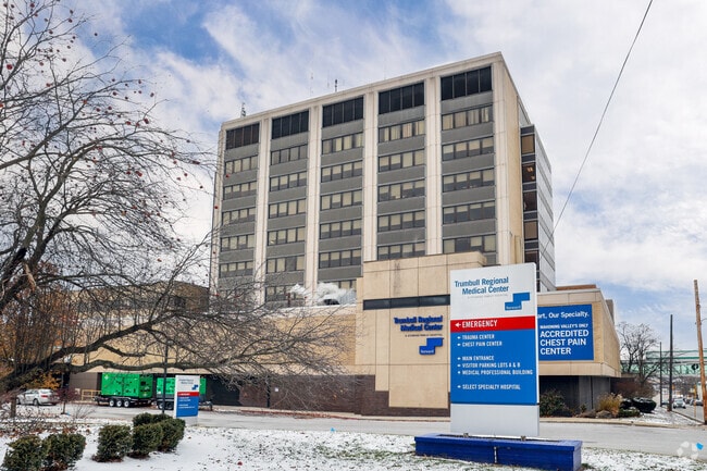 Trumbull Regional Medical Center is a large hospital in Warren.