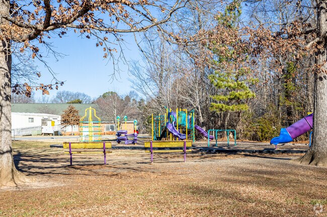 ASU Academy At Middle Fork features a vibrant playground.