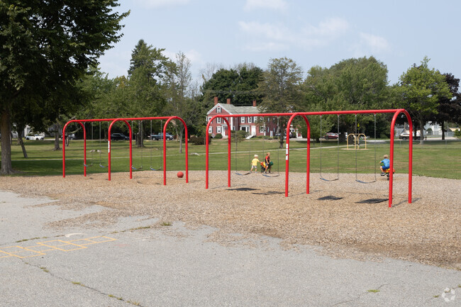Governor John Fairfield School has a big playground